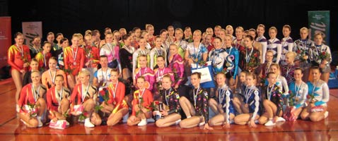 Aerobicin SM-kisat Valkeakoskella